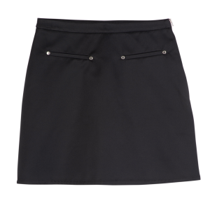 Skirt / Black - Techno satin
