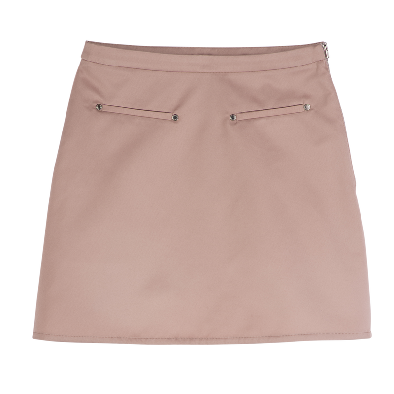 Skirt / Pink Tea - Techno satin - Image 7