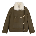Coat / Olive - Leather
