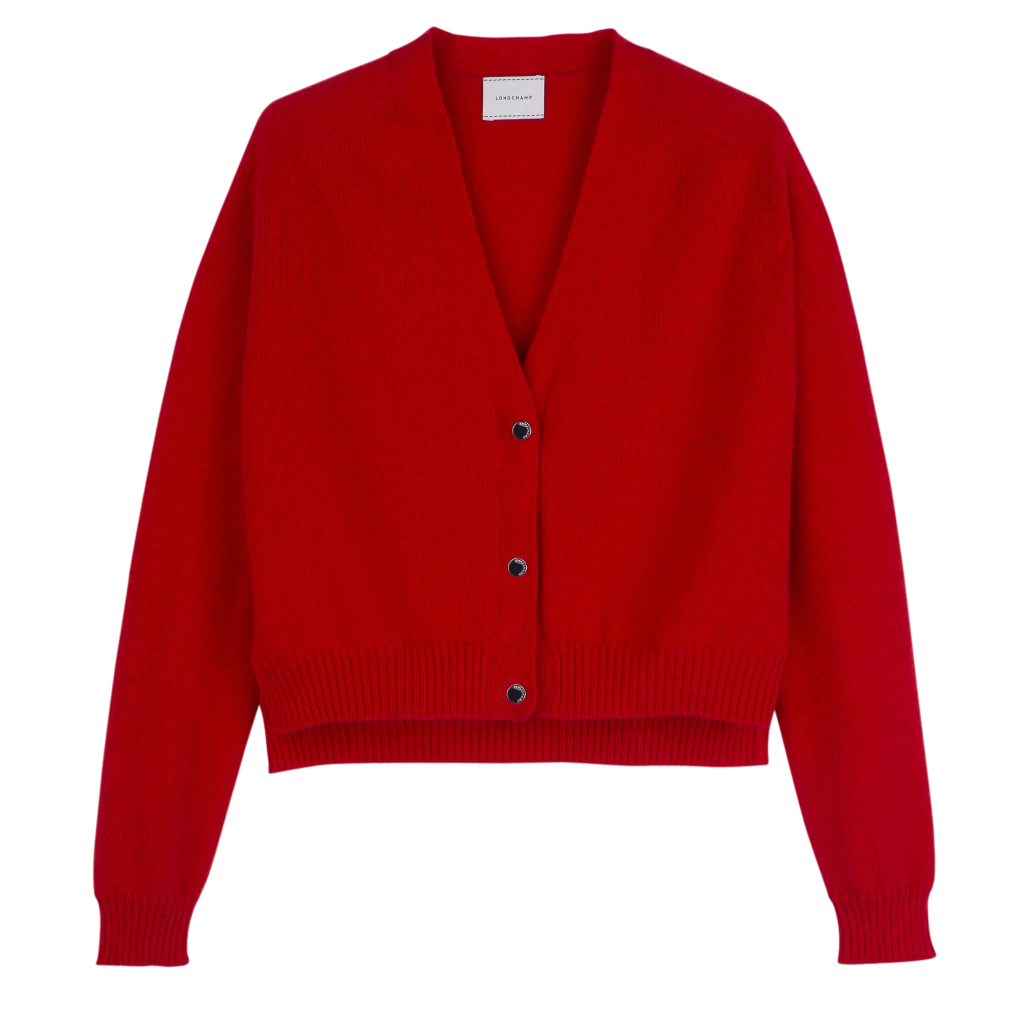Cardigan / Red - Knit