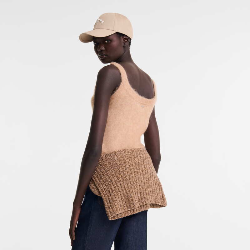 Tank top / Biscuit - Knit - Image 10