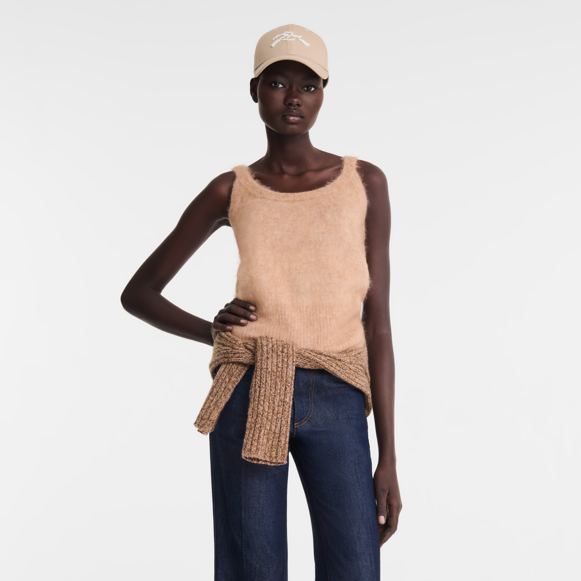 Tank top / Biscuit - Knit - Image 4