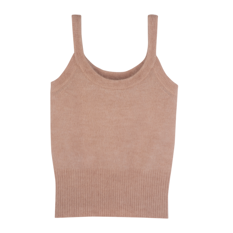 Tank top / Biscuit - Knit - Image 9