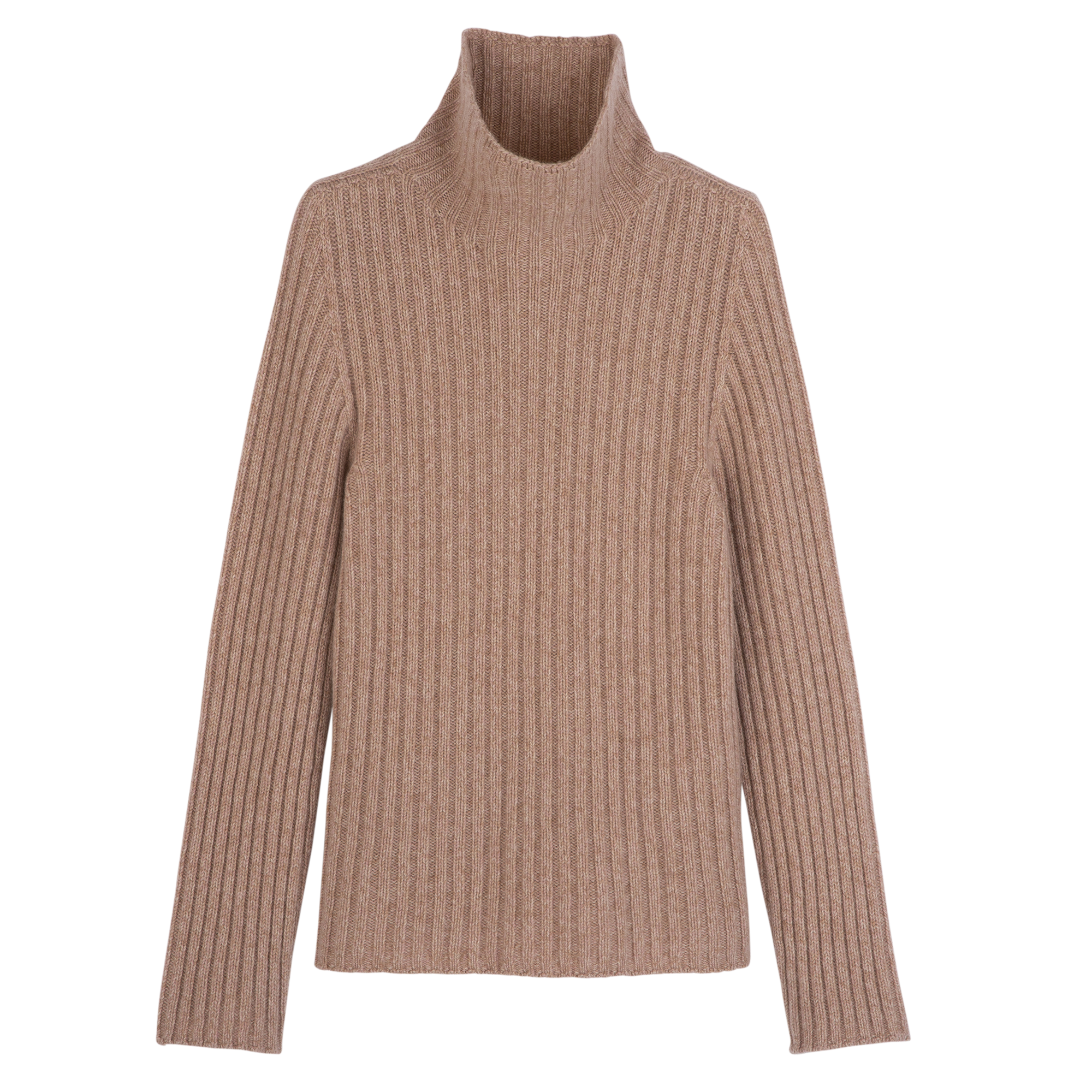 High neck sweater / Pink Tea - Knit