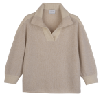 Sweater / Ecru - Knit