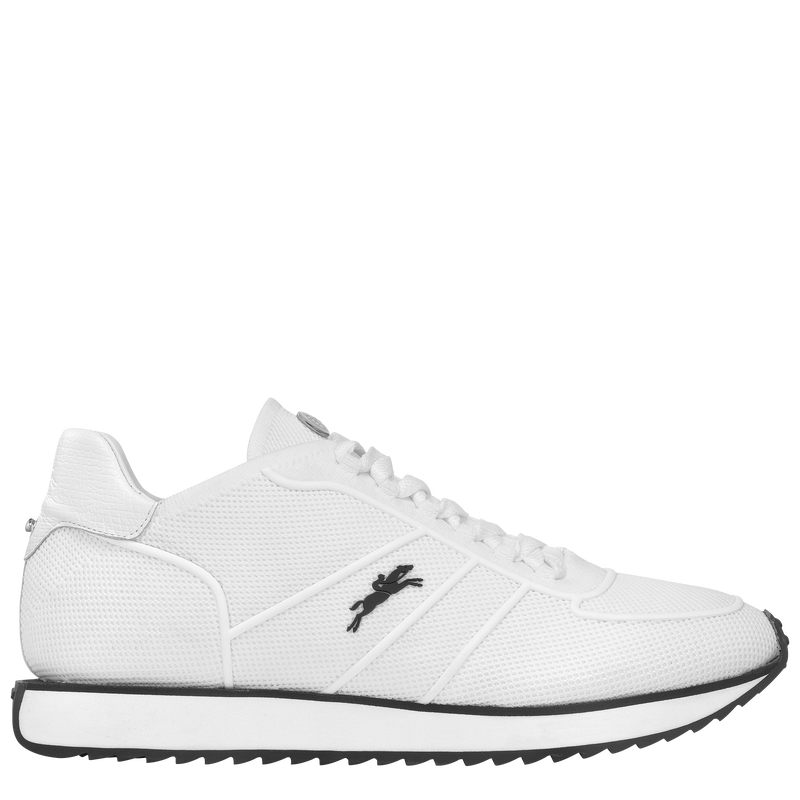 Le Pliage Collection Sneakers / Ecru - Leather - Image 11