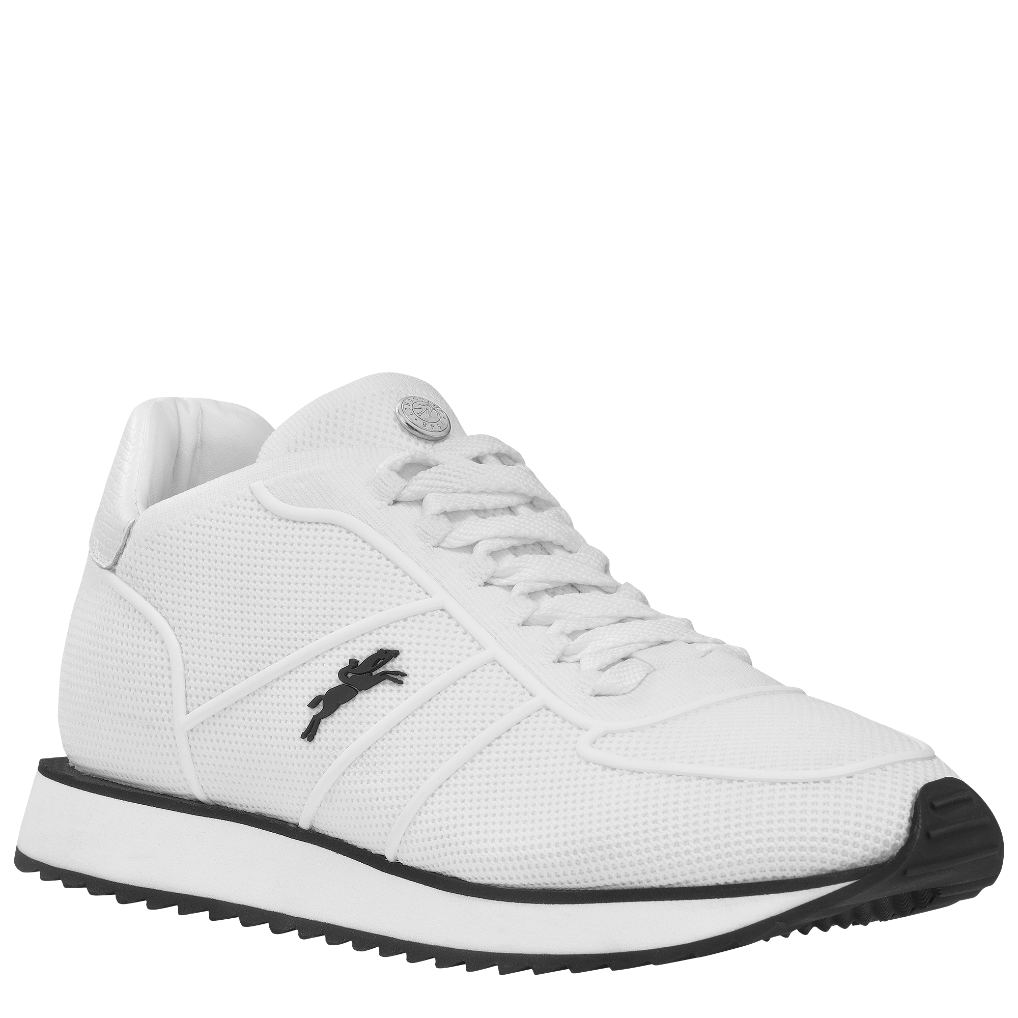 Le Pliage Collection Sneakers / Ecru - Leather - Image 3