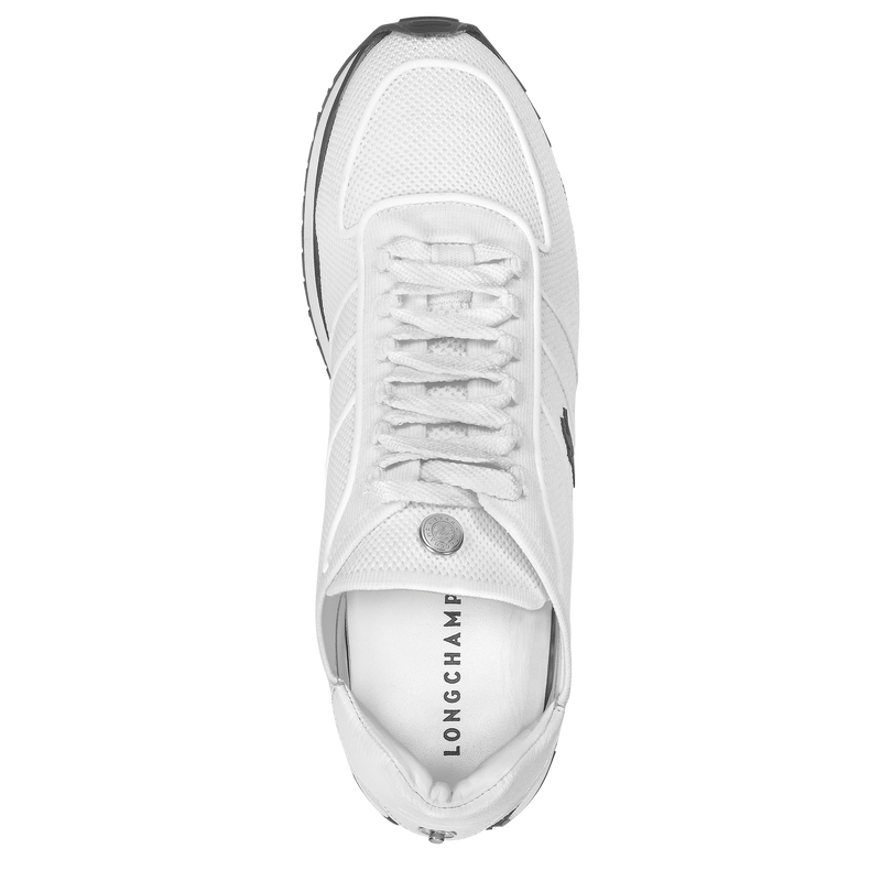 Le Pliage Collection Sneakers / Ecru - Leather - Image 12