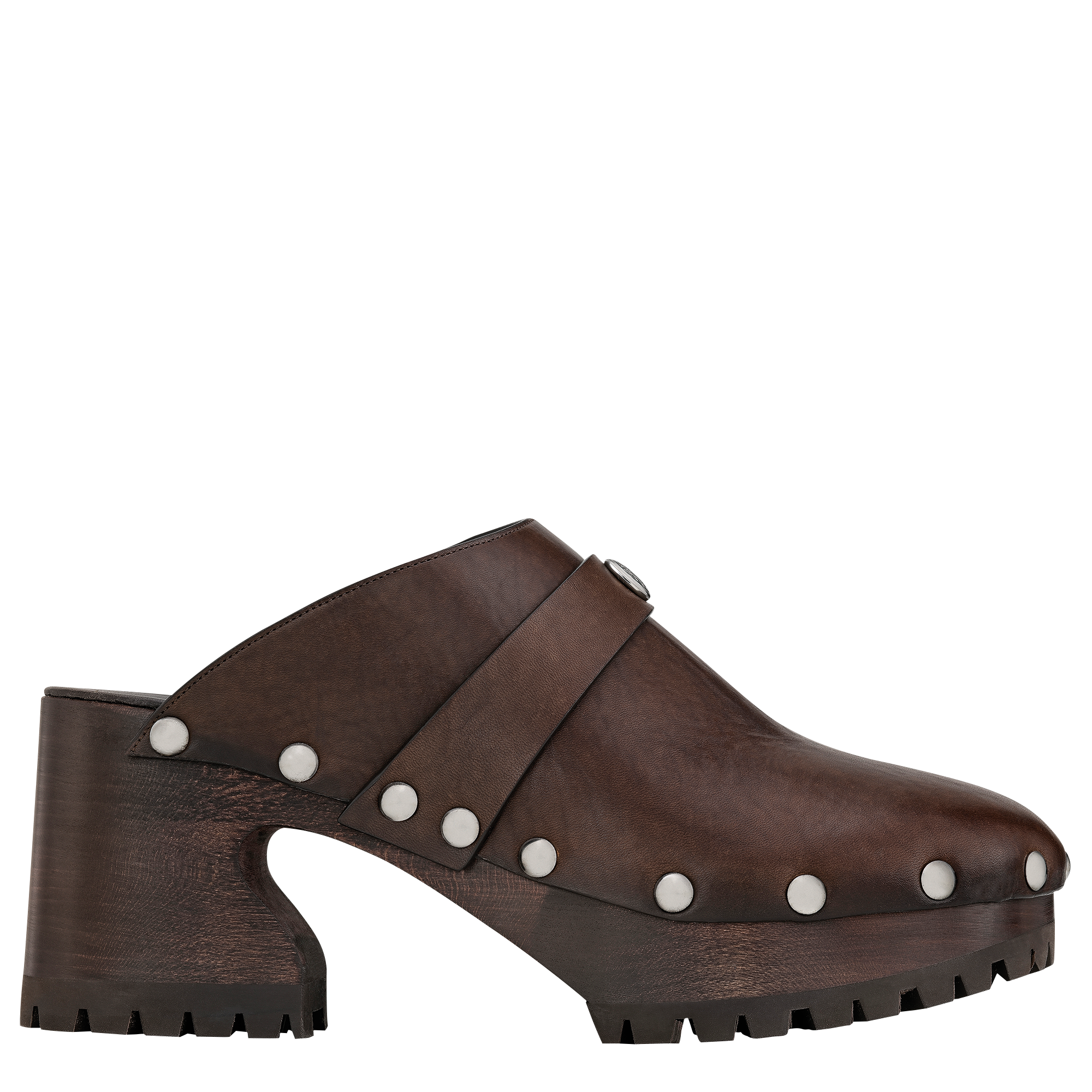 La Cigale Clogs / Mocha - Leather