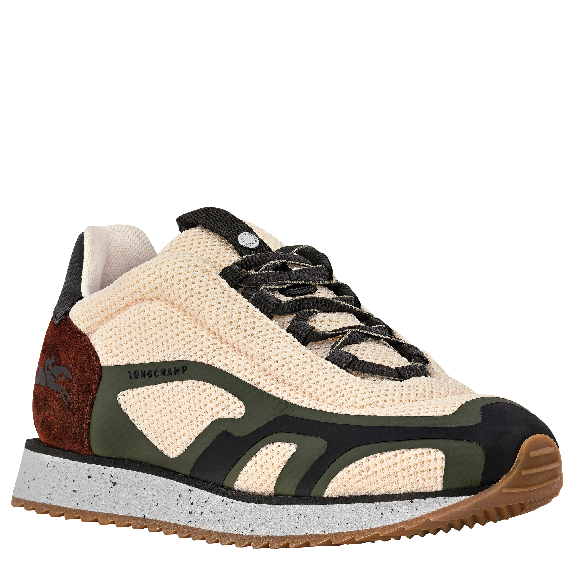 Le Pliage Sneakers / Khaki - Mesh - Image 2