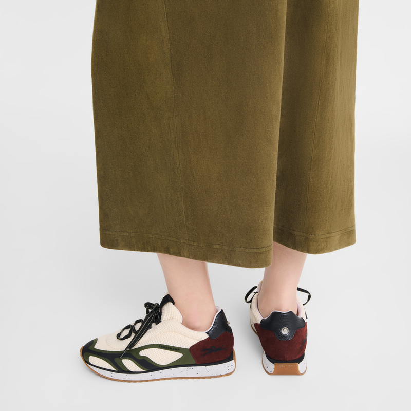 Le Pliage Sneakers / Khaki - Mesh - Image 9