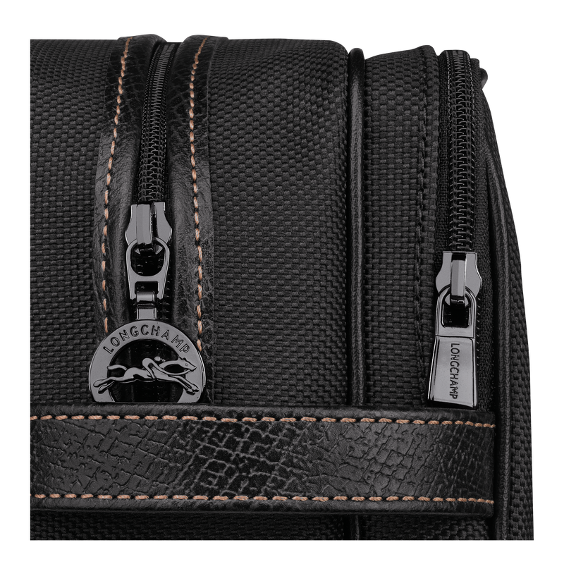 Boxford Toiletry case / Brown - Recycled canvas - Image 9