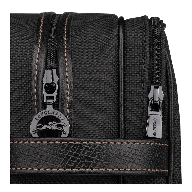 Boxford Toiletry case / Brown - Recycled canvas - Image 15