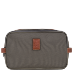 Boxford Toiletry case / Brown - Recycled canvas