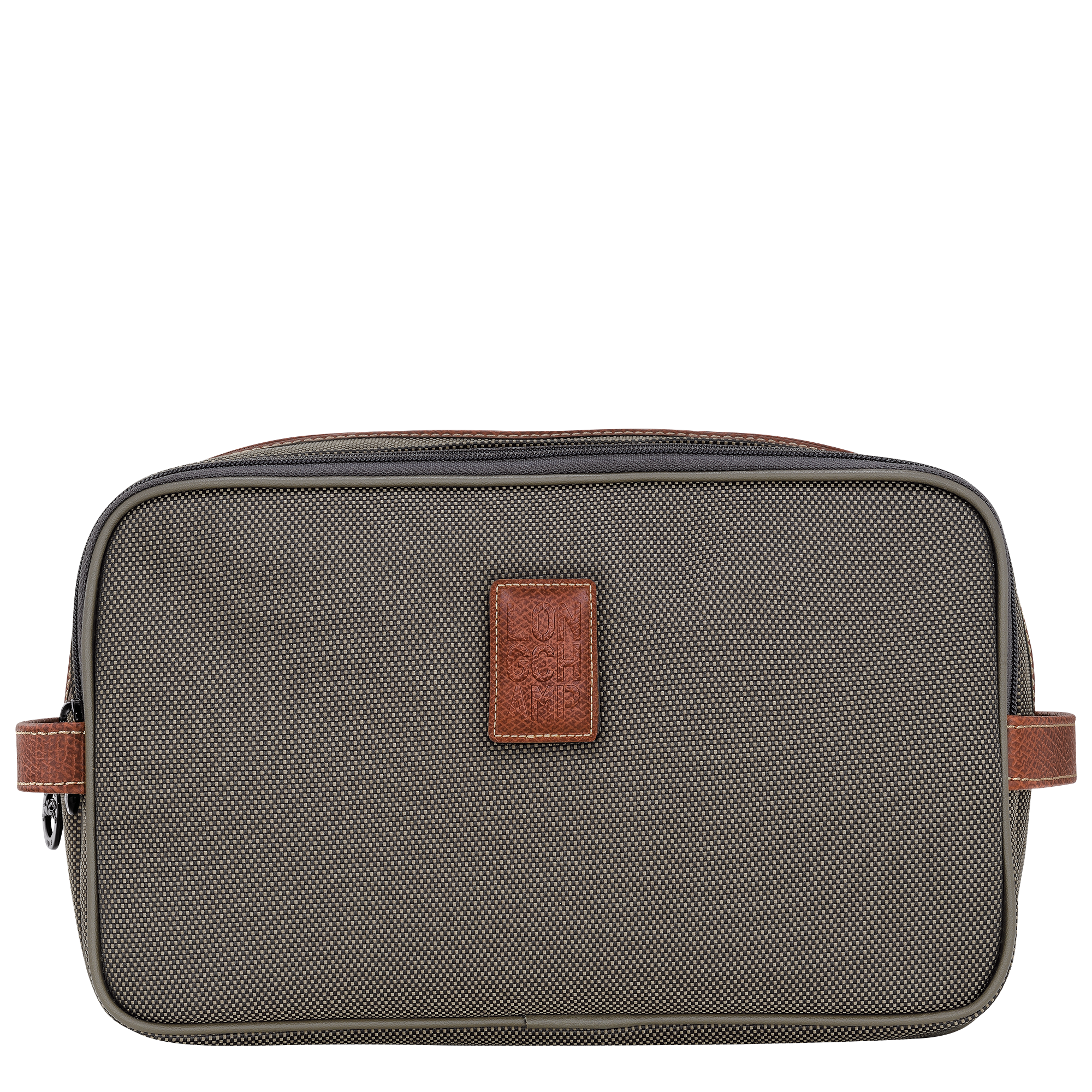 Boxford Toiletry case / Brown - Recycled canvas
