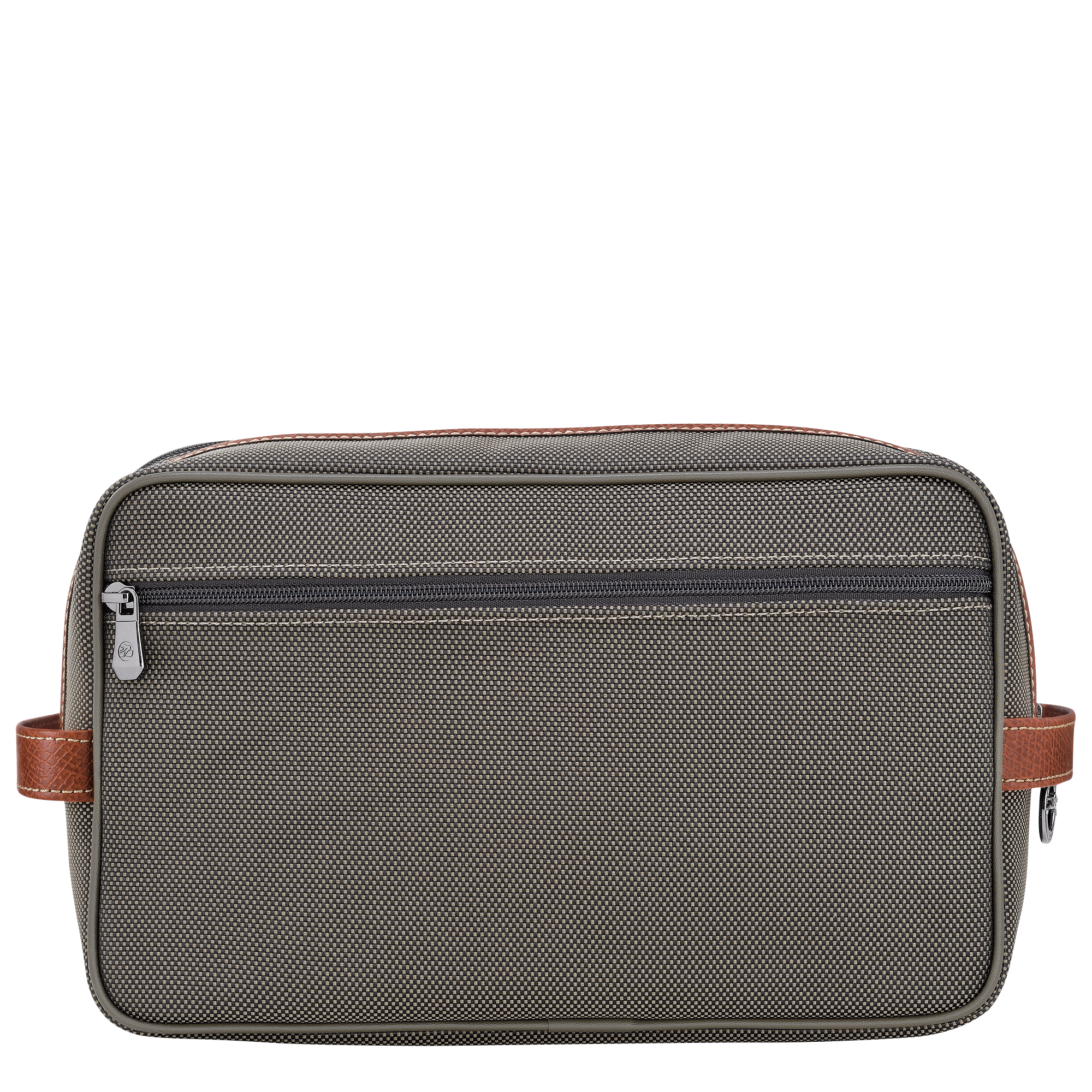 Boxford Toiletry case / Brown - Recycled canvas - Image 3