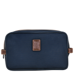 Boxford Toiletry case / Blue - Recycled canvas