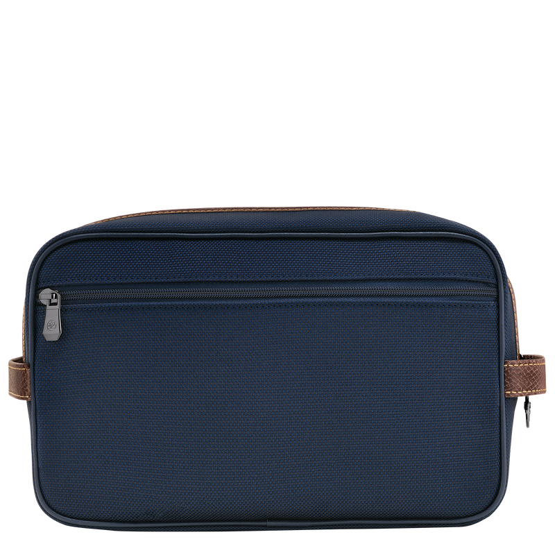 Boxford Toiletry case / Brown - Recycled canvas - Image 11