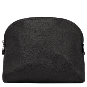 Le Foulonné Toiletry case / Black - Leather