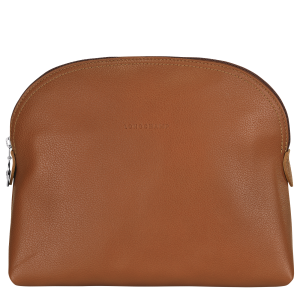 Le Foulonné Toiletry case / Caramel - Leather