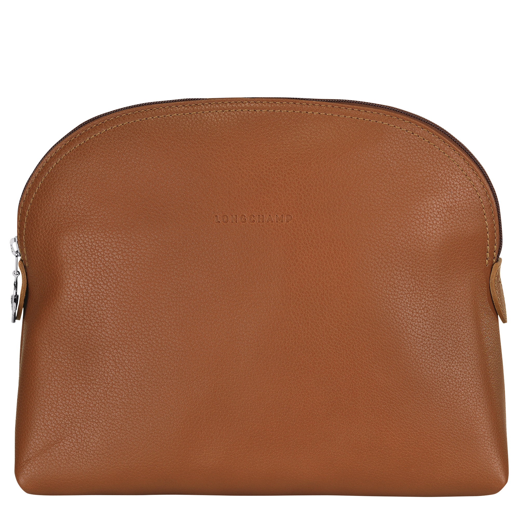 Le Foulonné Toiletry case / Caramel - Leather
