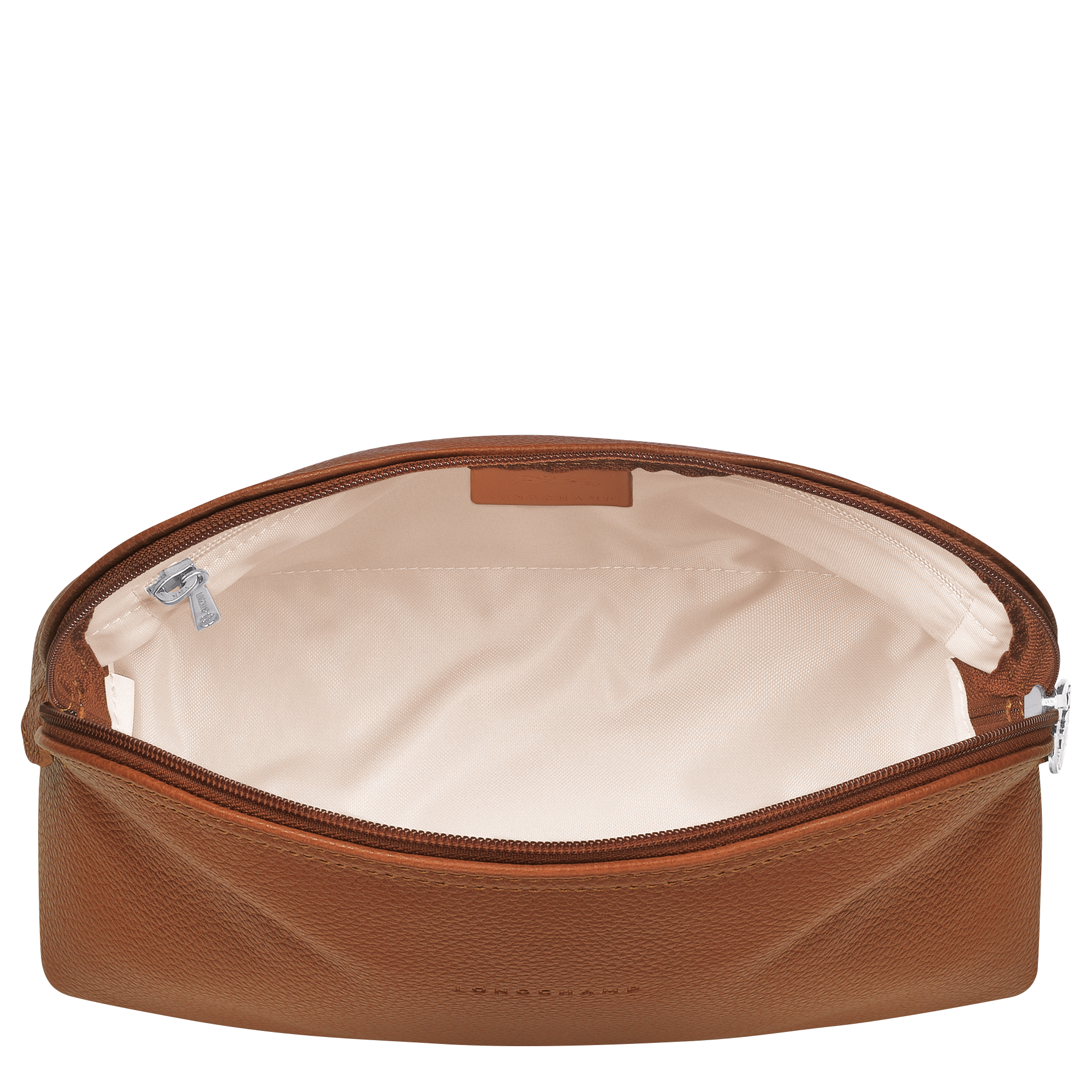 Le Foulonné Toiletry case / Caramel - Leather - Image 3