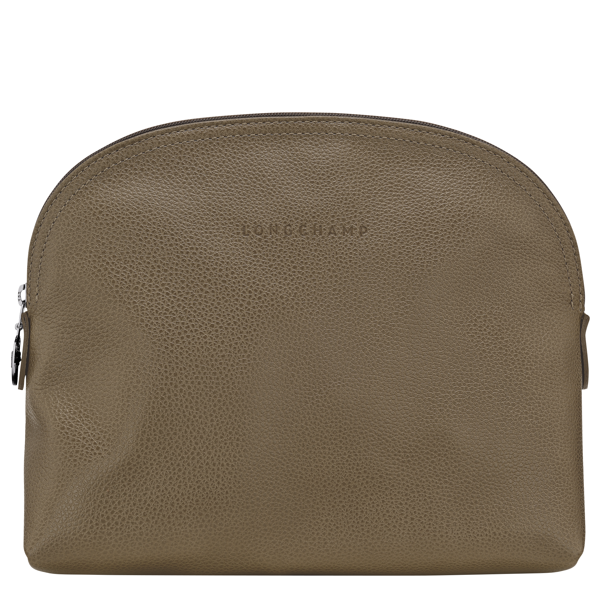 Le Foulonné Toiletry case / Caper - Leather