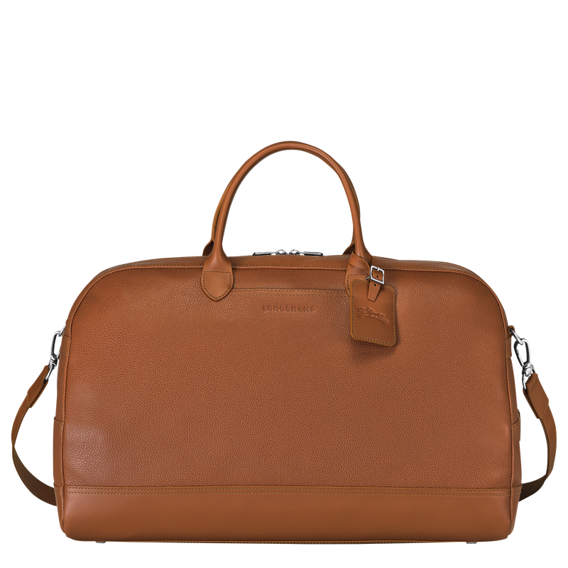 Le Foulonné L Travel bag / Caper - Leather - Image 10