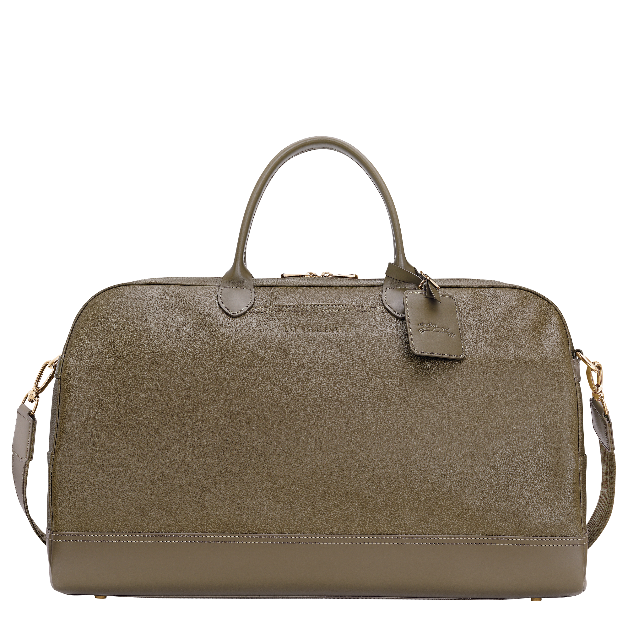 Le Foulonné L Travel bag / Caper - Leather