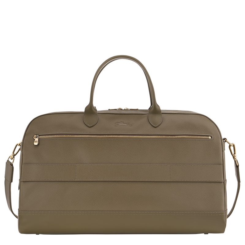 Le Foulonné L Travel bag / Caper - Leather - Image 17