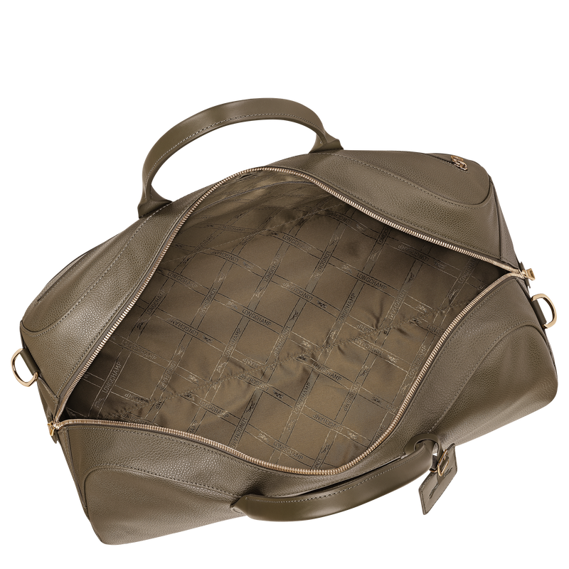 Le Foulonné L Travel bag / Caper - Leather - Image 12
