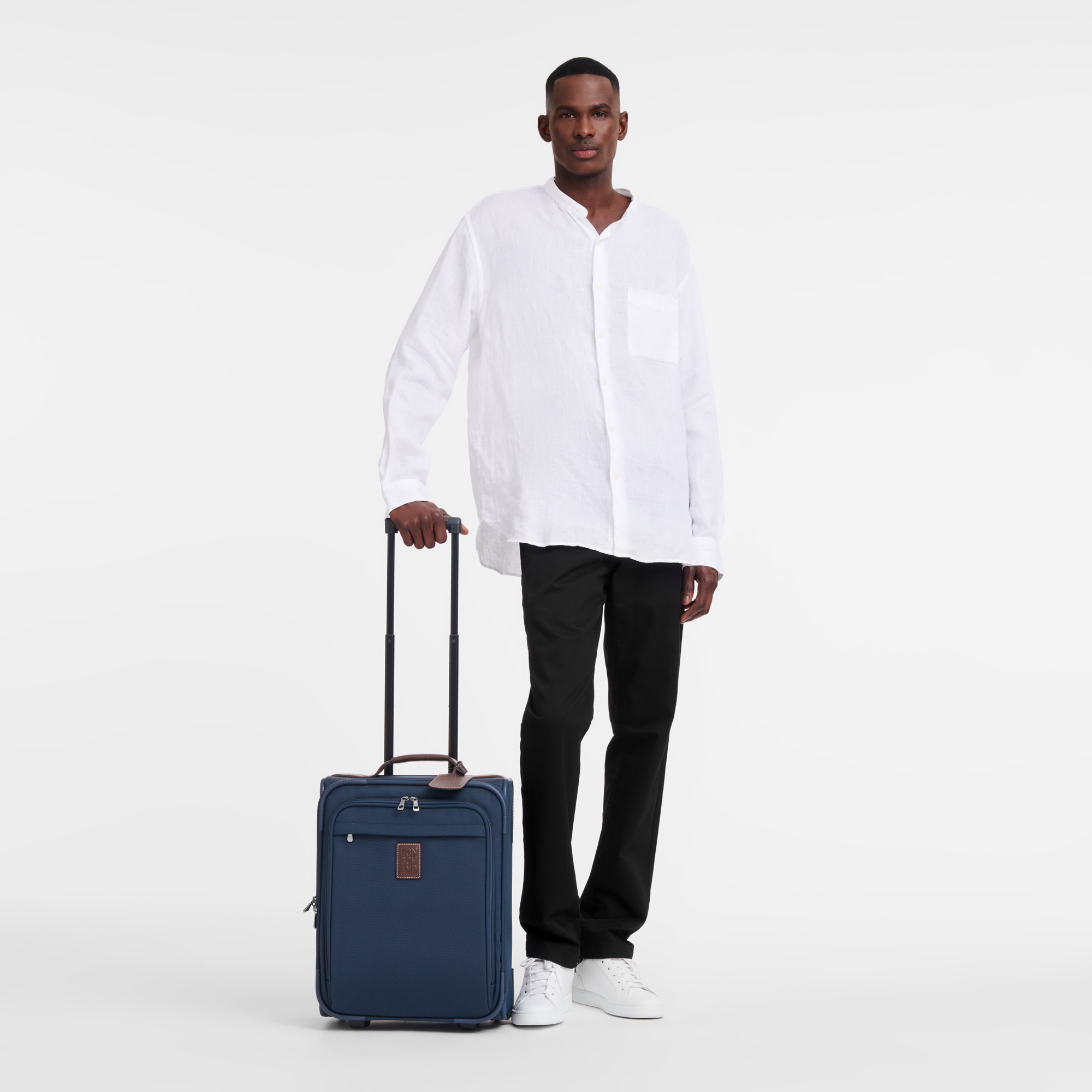 Boxford S Carry-on / Blue - Recycled canvas - Image 2