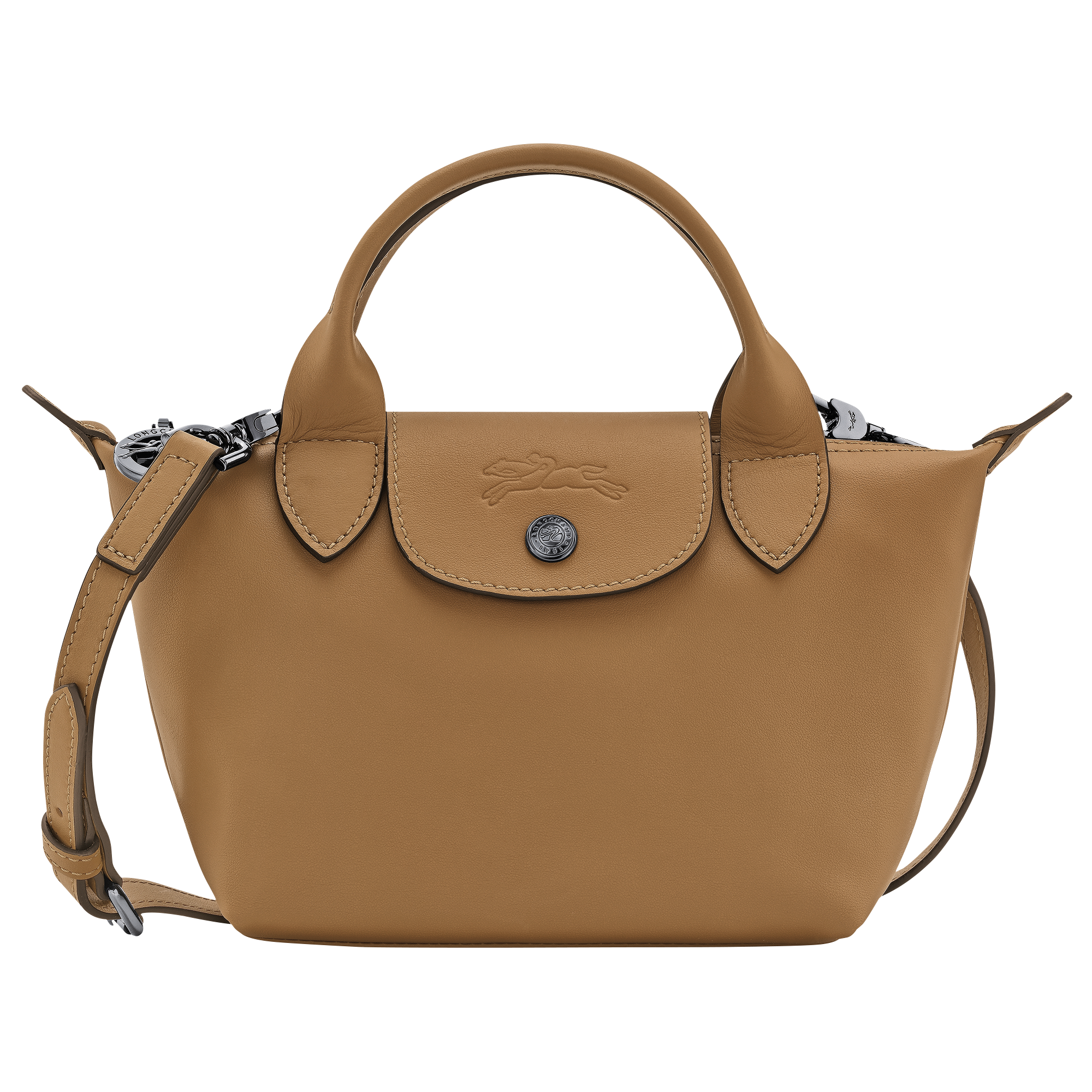 Le Pliage Xtra XS Handbag / Tobacco - Leather