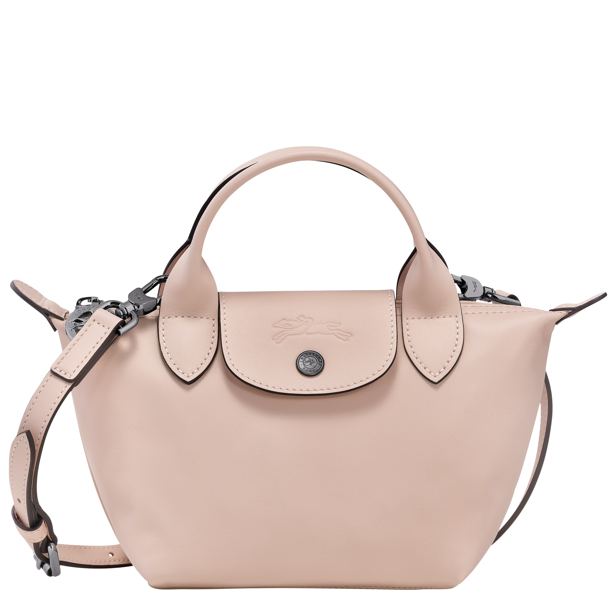 Le Pliage Xtra XS Handbag / Nude - Leather