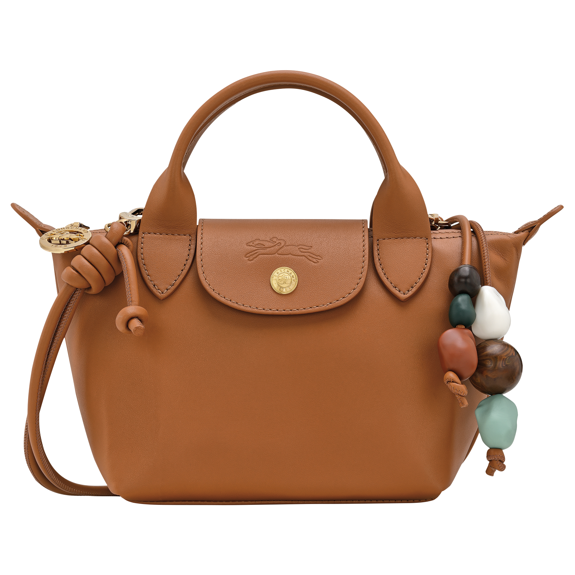 Le Pliage Xtra XS Handbag / Cashew - Leather