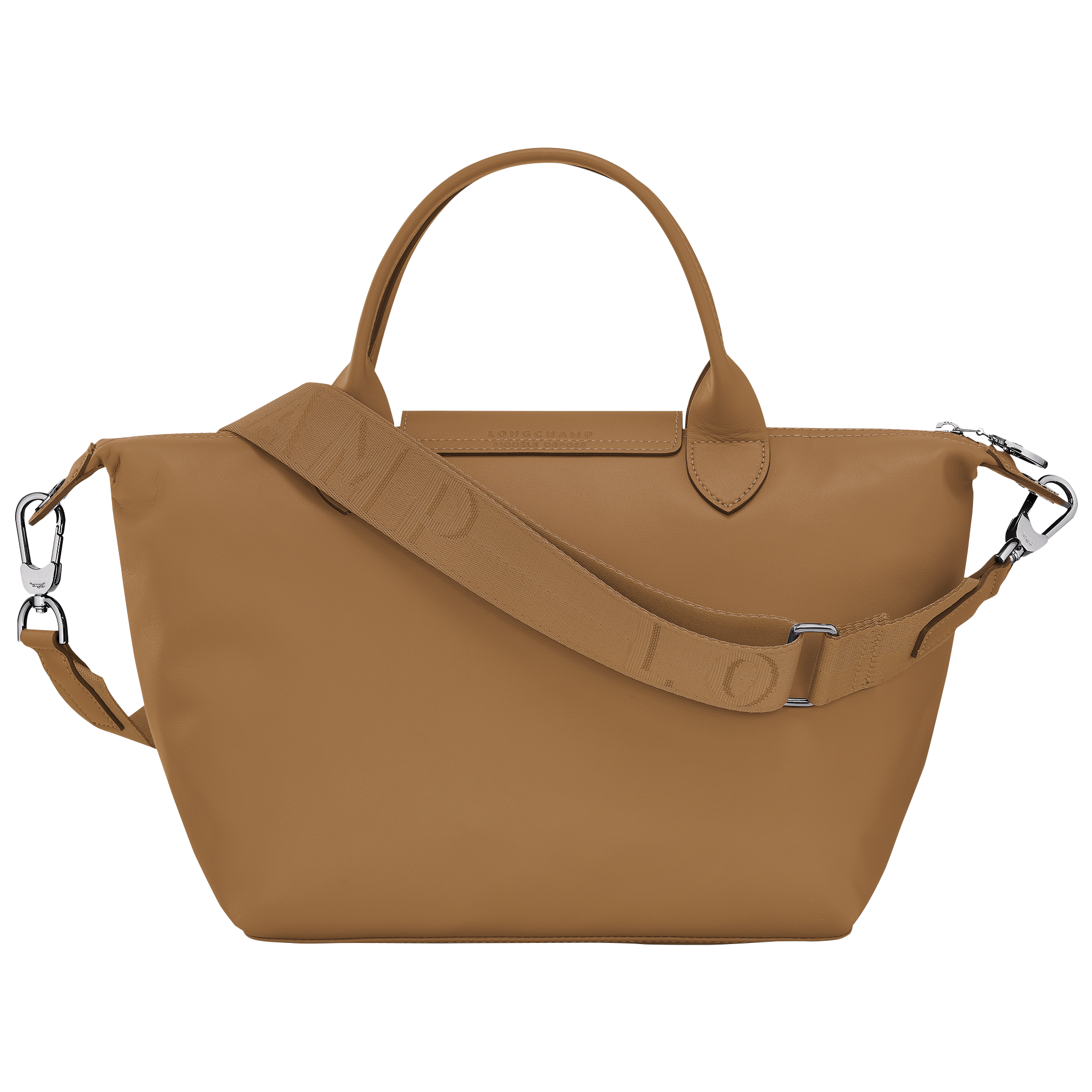 Le Pliage Xtra S Handbag / Tobacco - Leather - Image 4