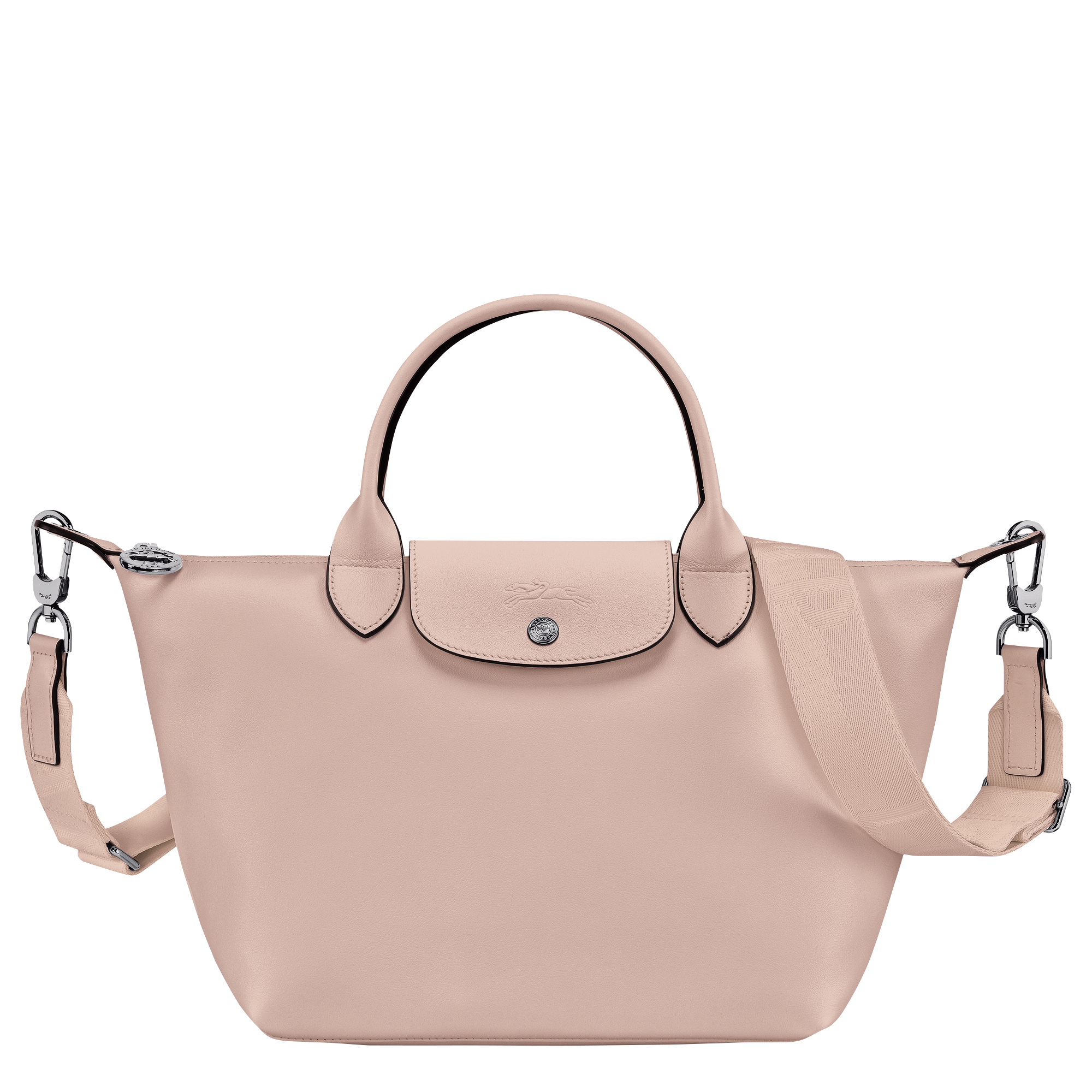 Le Pliage Xtra S Handbag / Nude - Leather