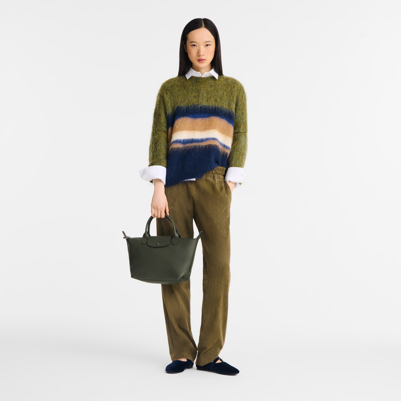 Le Pliage Xtra S Handbag / Turtledove - Leather - Image 25