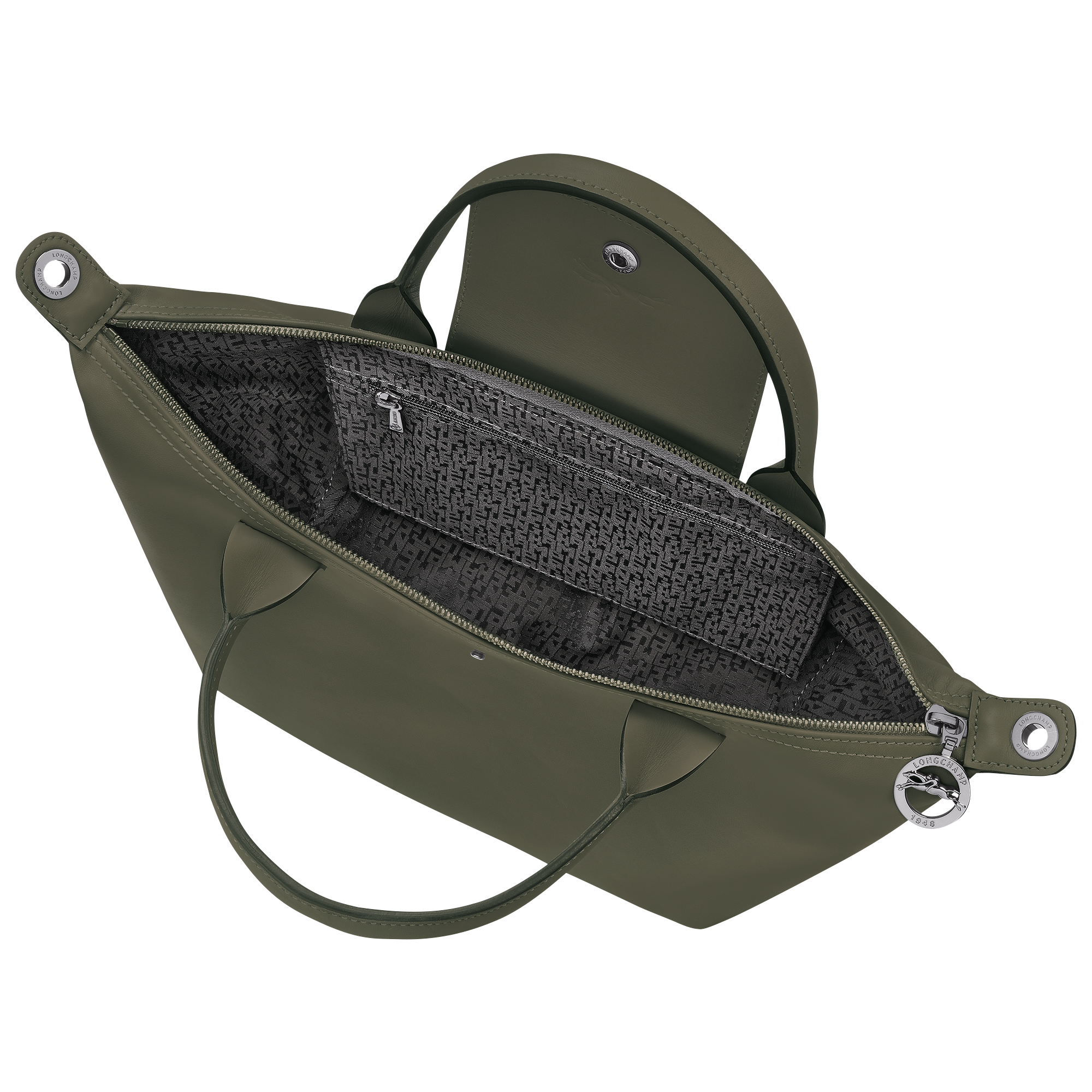 Le Pliage Xtra S Handbag / Fir - Leather - Image 5