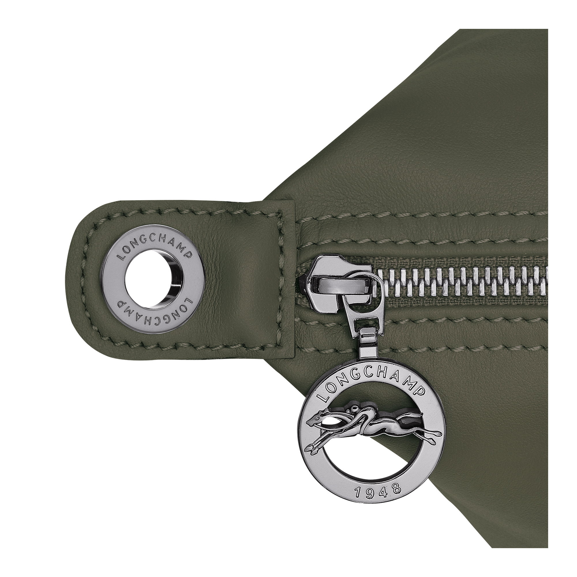 Le Pliage Xtra S Handbag / Fir - Leather - Image 6