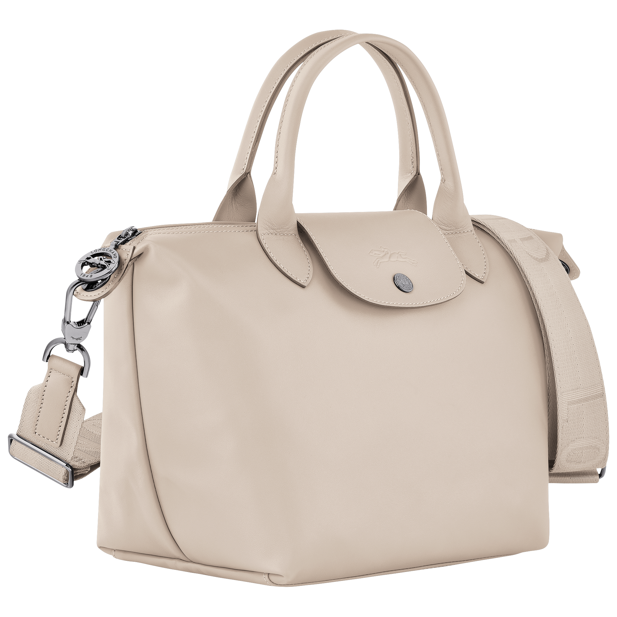 Le Pliage Xtra S Handbag / Paper - Leather - Image 3