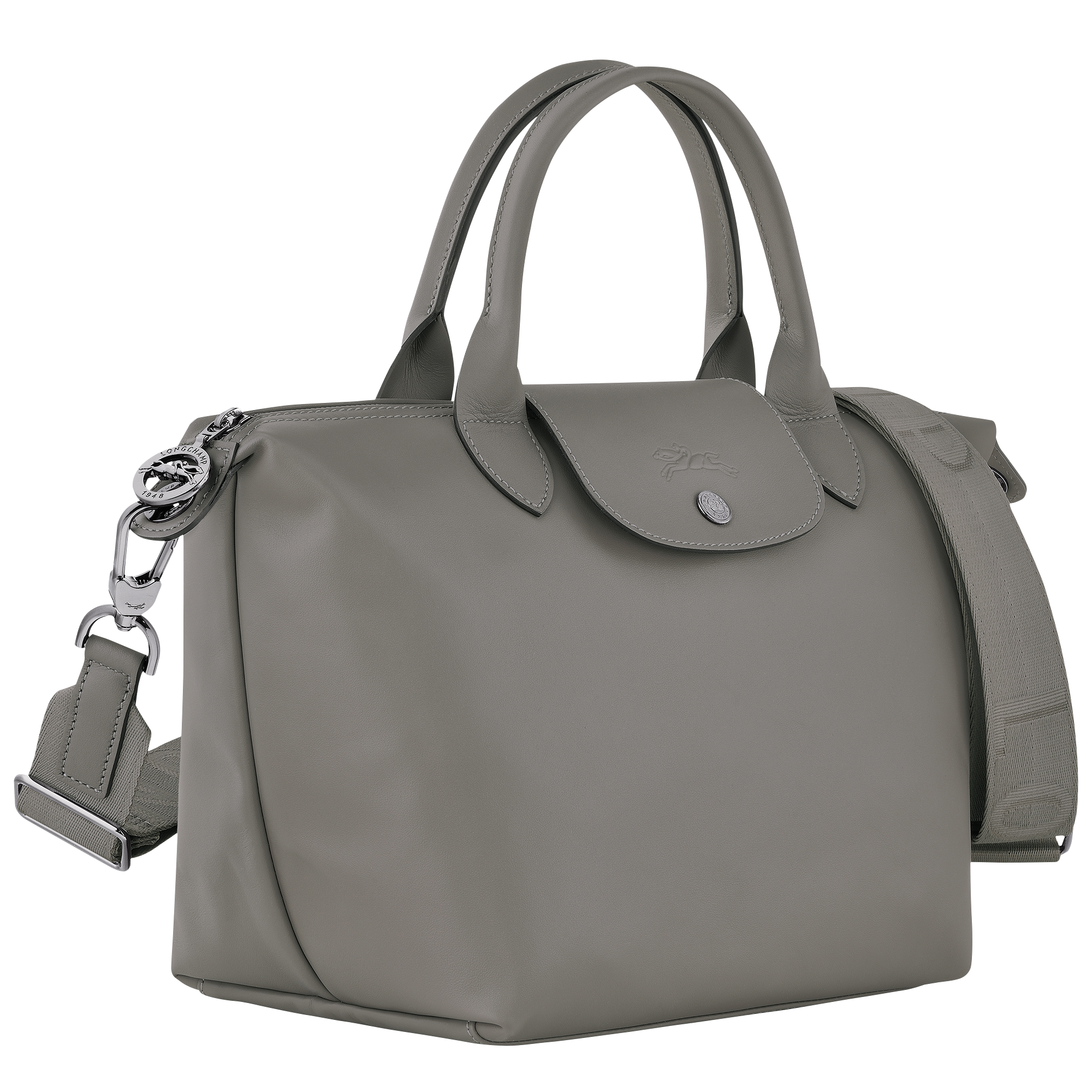 Le Pliage Xtra S Handbag / Turtledove - Leather - Image 3