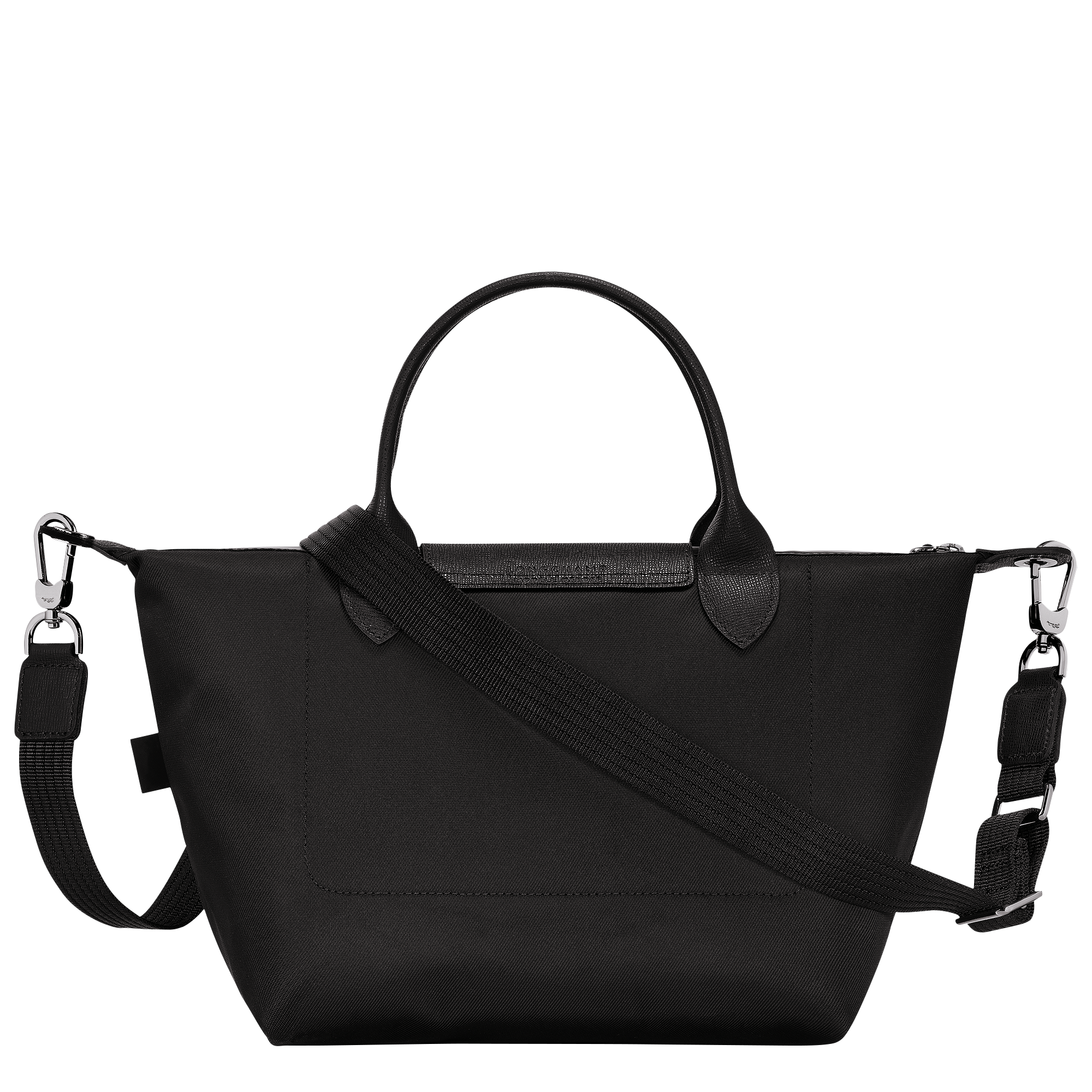 Le Pliage Energy S Handbag / Black - Recycled canvas - Image 4