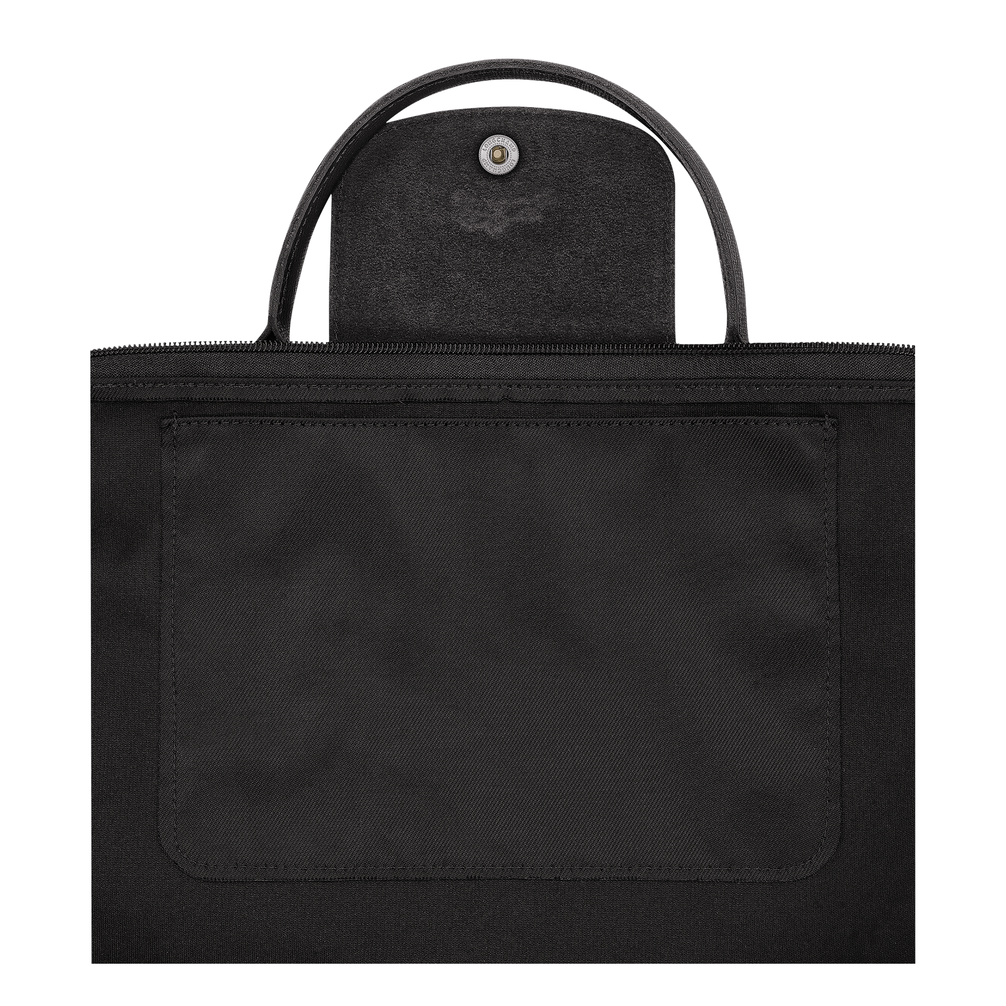Le Pliage Energy S Handbag / Black - Recycled canvas - Image 5
