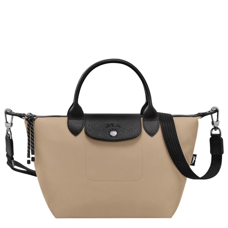 Le Pliage Energy S Handbag / Chocolate - Recycled canvas - Image 29