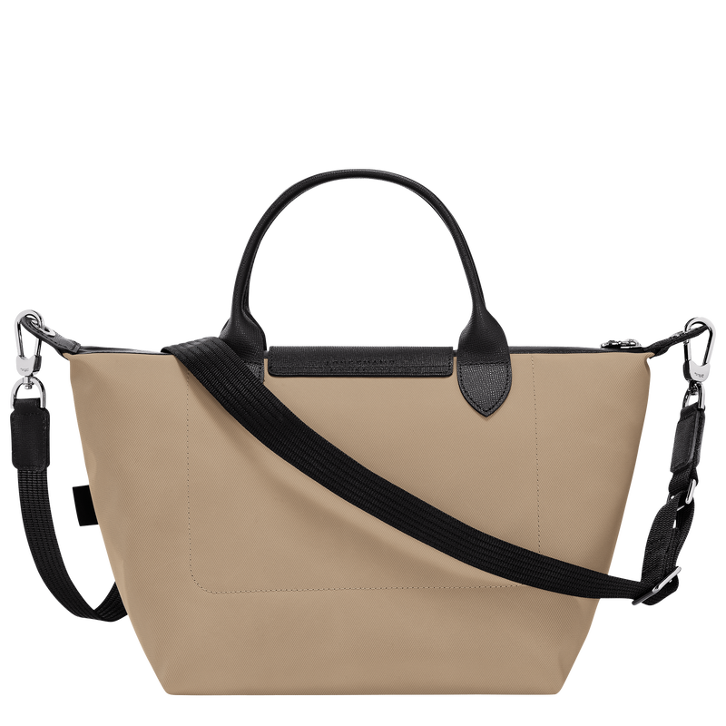 Le Pliage Energy S Handbag / Chocolate - Recycled canvas - Image 33