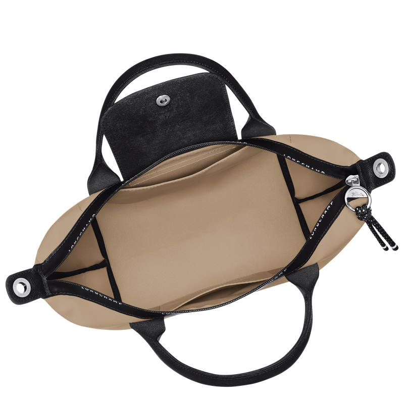 Le Pliage Energy S Handbag / Chocolate - Recycled canvas - Image 32