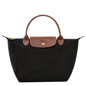 Le Pliage Original S Handbag / Black - Recycled canvas