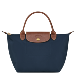 Le Pliage Original S Handbag / Navy - Recycled canvas