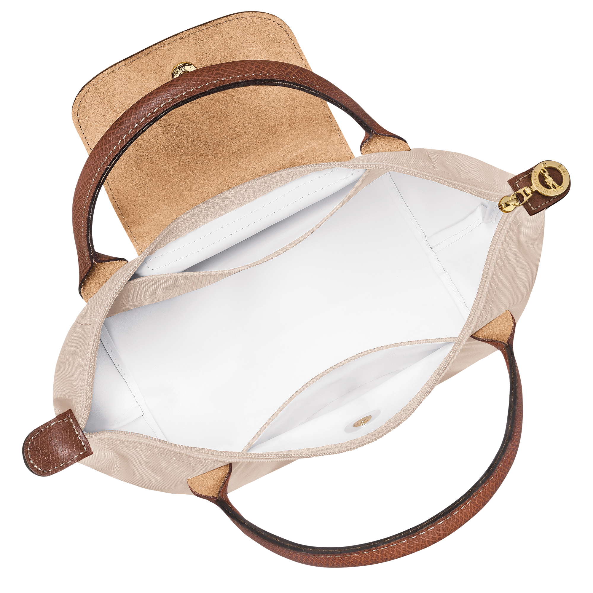 Le Pliage Original S Handbag / Paper - Recycled canvas - Image 5